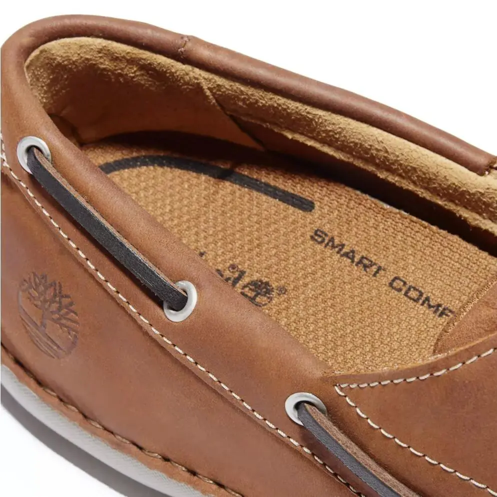 Timberland shoes - Timberland Classic 2-eye Boat Shoe - 74013/74017 - Root Beer Oiled Full-Grain 18