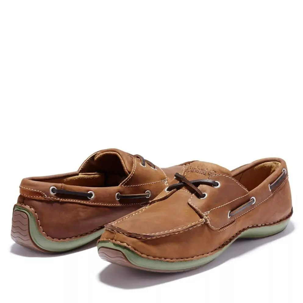 Timberland shoes - Timberland Classic 2-eye Boat Shoe - 74013/74017 - Root Beer Oiled Full-Grain 14