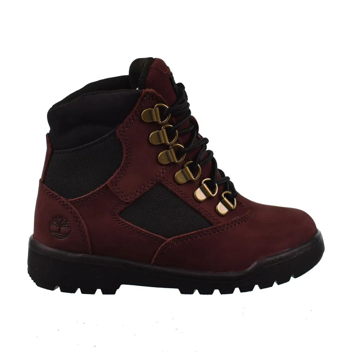 Timberland 6 Inch Little Kids` Field Boot Burgundy TB0A5YHN