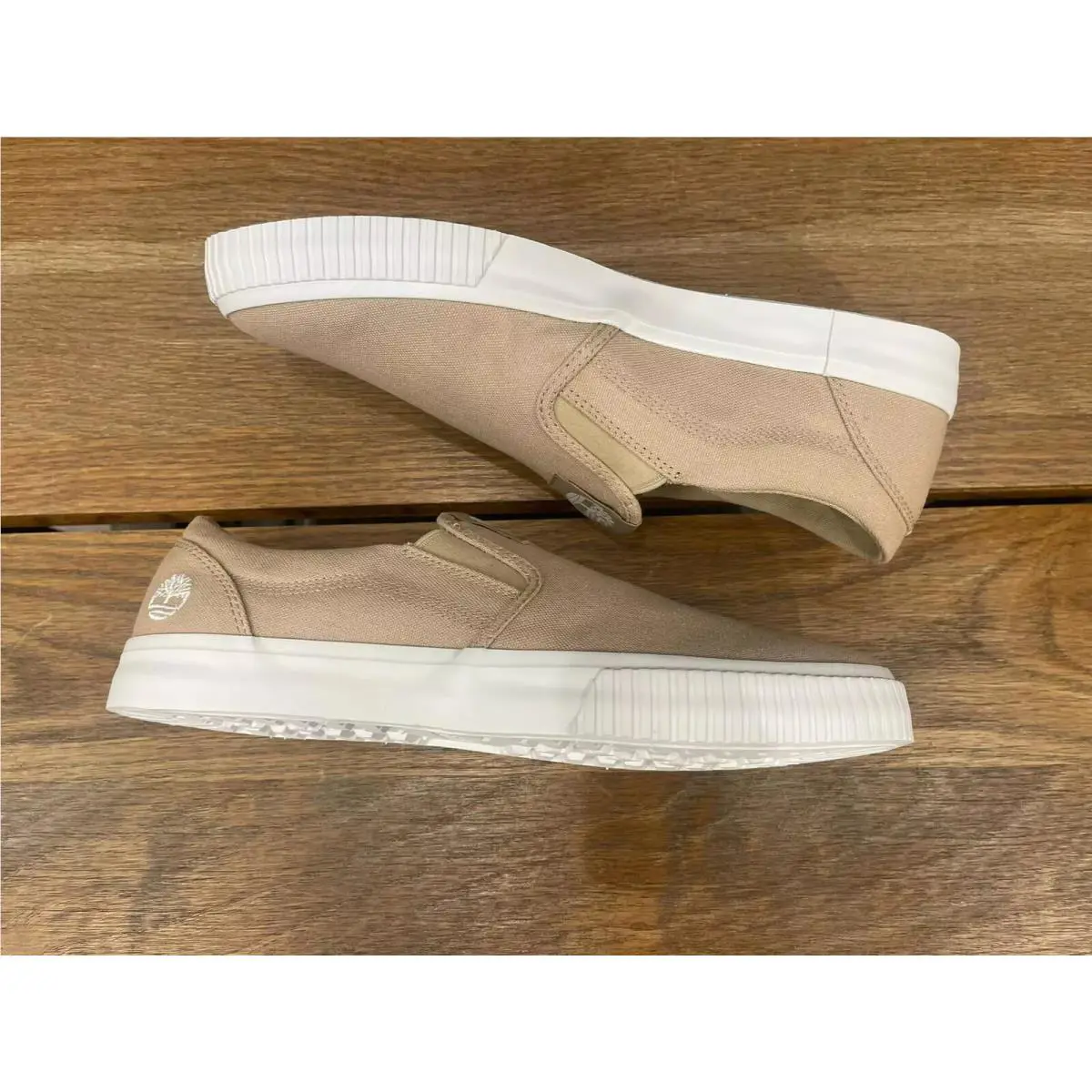 Timberland shoes - TIMBERLAND MEN`S MYLO BAY LOW SLIP ON SNEAKER - A6645 - Beige 4