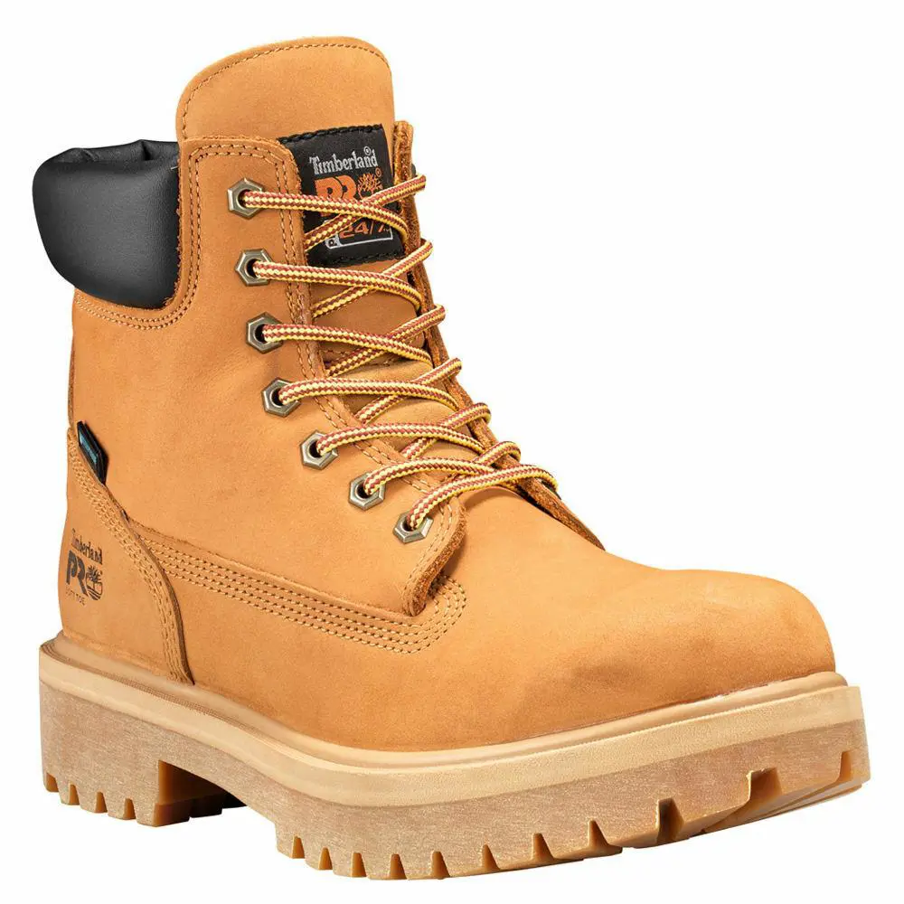 6 Timberland Steel Toe Waterproof Insulated Work Construction Safety Boot Men`s - Yellow