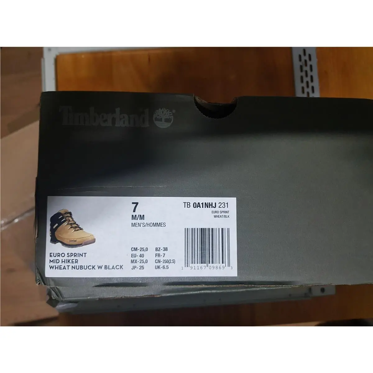 Timberland shoes - Euro Sprint - Euro Sprint - Wheat+Black 6