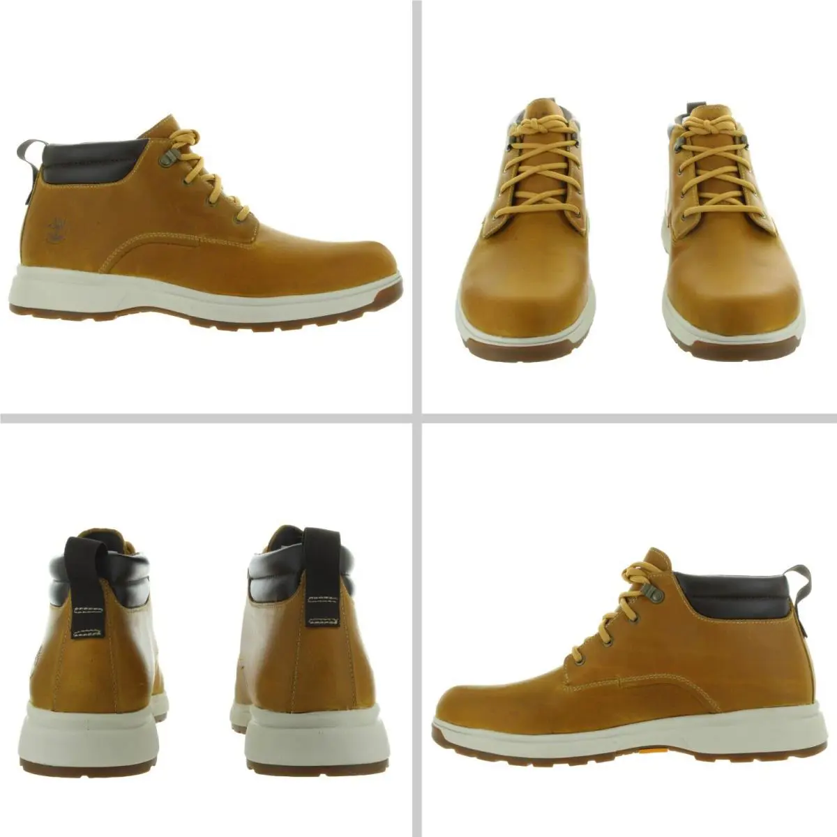 Timberland Men`s Atwells Ave Waterproof Chukka Wheat Boots Multiple Size
