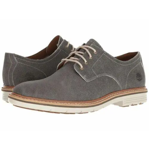 Men`s Timberland Naples Trail Oxford Shoes Dark Olive Printed Leather A1LFY