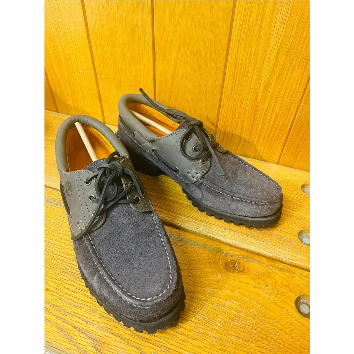 Timberland shoes - HANDSEWN BOAT SHOE - HANDSEWN BOAT SHOE - MD GREY FULL GRAIN 2
