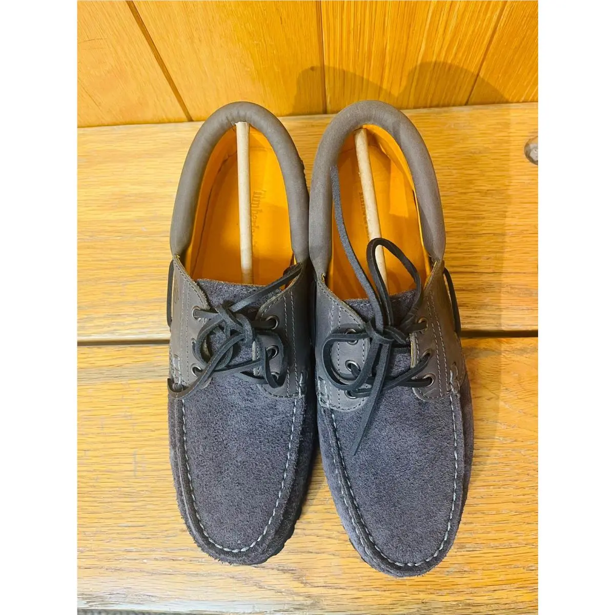 Timberland shoes - HANDSEWN BOAT SHOE - HANDSEWN BOAT SHOE - MD GREY FULL GRAIN 3