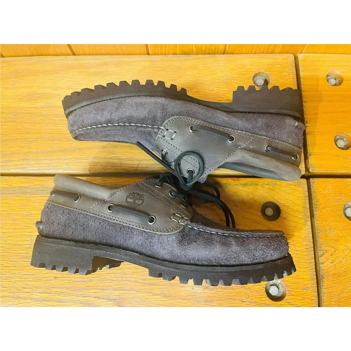 Timberland shoes - HANDSEWN BOAT SHOE - HANDSEWN BOAT SHOE - MD GREY FULL GRAIN 4