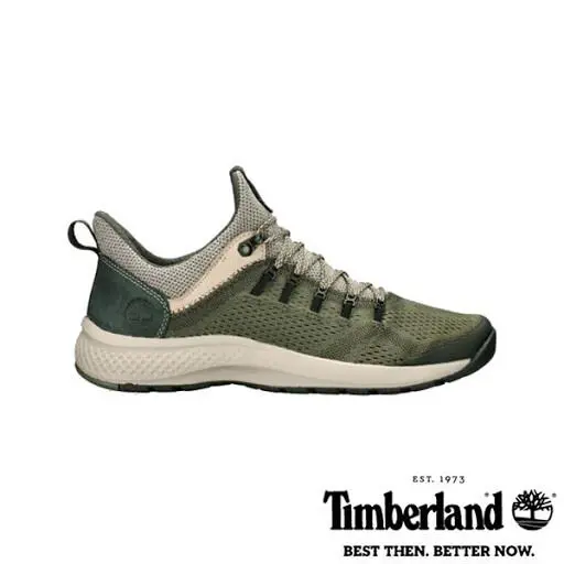 Flyroam Trail Low Sneakers (1NXZ, 1NZR, 1NVO, 1REK Men`s Flyroam Trail Low Sneakers 1NXZ 1NZR 1NVO 1REK 4 Colors DARK GREEN -1NVO by Timberland