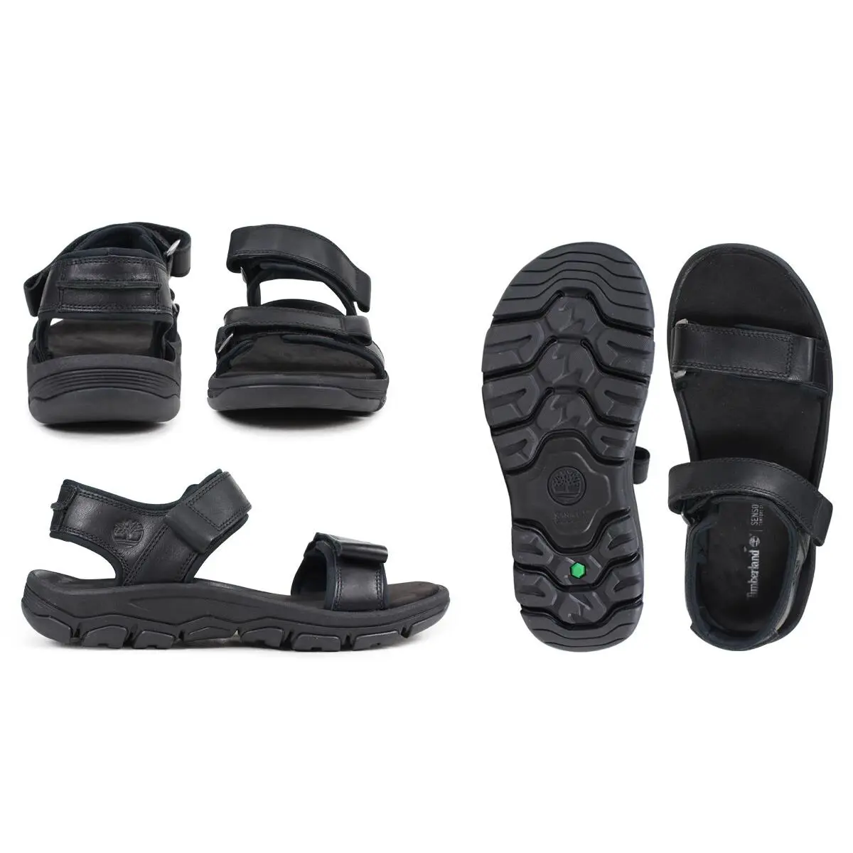 Timberland shoes - Roslindale 2-Strap Sandal - Roslindale Sandal - Black 0