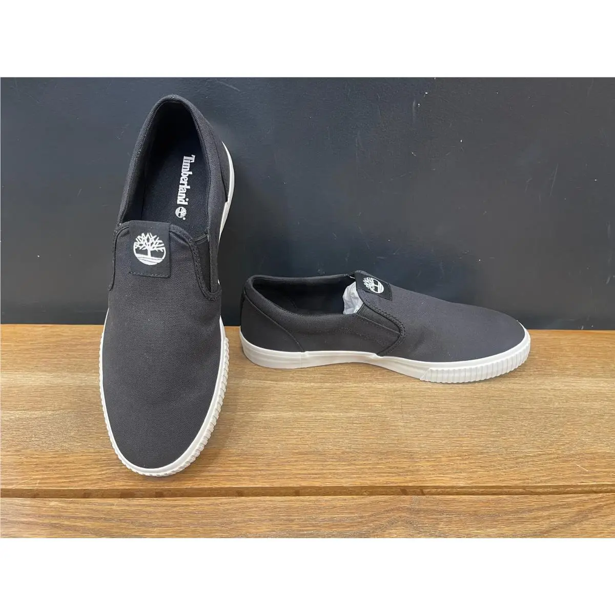 Timberland shoes - TIMBERLAND MEN`S MYLO BAY LOW SLIP ON SNEAKER - A662W - Black 8