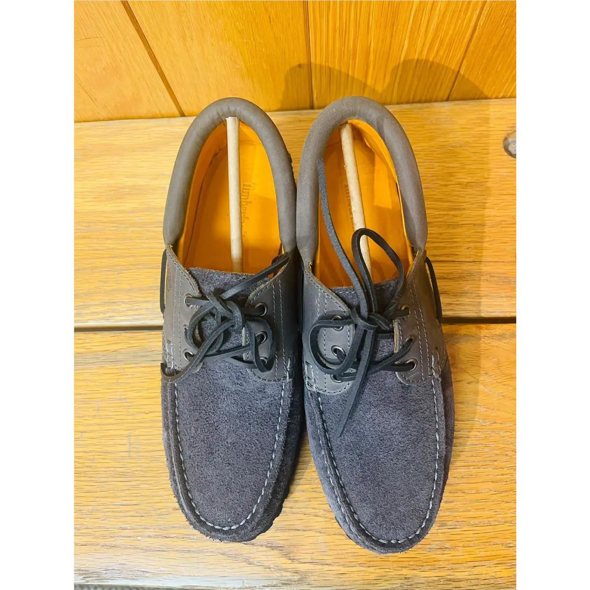 Timberland shoes - HANDSEWN BOAT SHOE - HANDSEWN BOAT SHOE - MD GREY FULL GRAIN 1