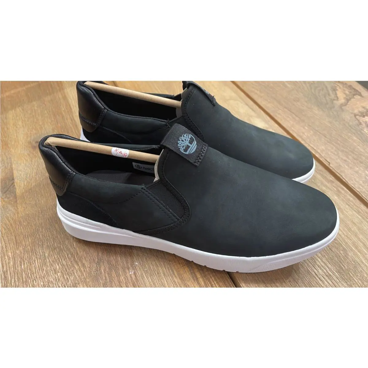 Timberland shoes - SENECA BAY BLACK NUBUCK SLIP-ON SHOES - A293A - Black 0