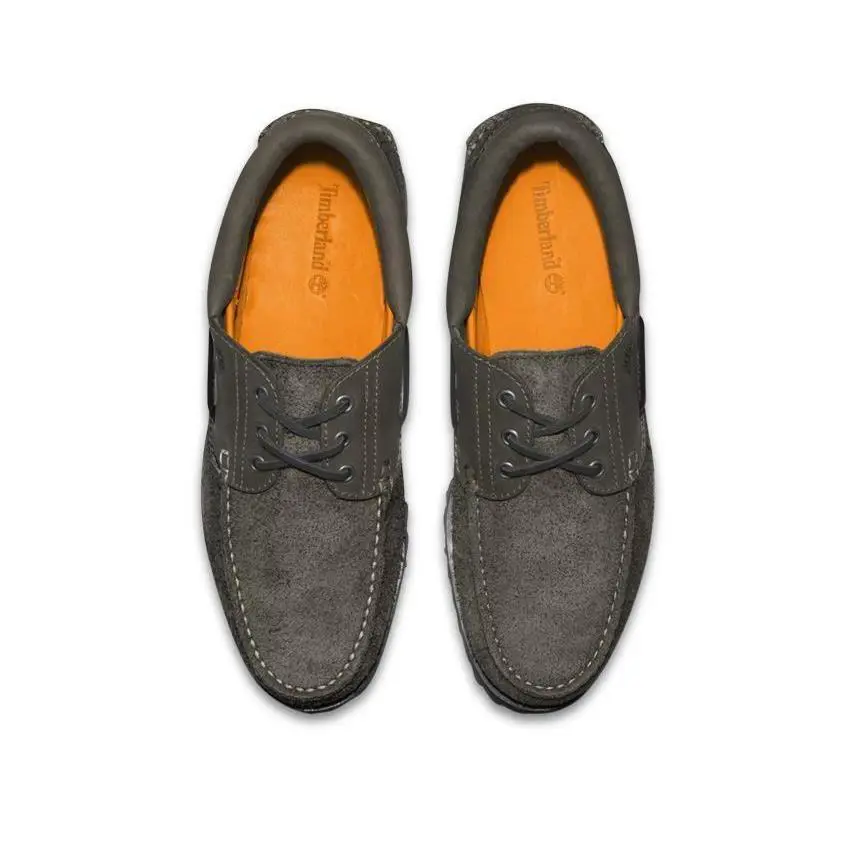 Timberland shoes - HANDSEWN BOAT SHOE - HANDSEWN BOAT SHOE - MD GREY FULL GRAIN 0
