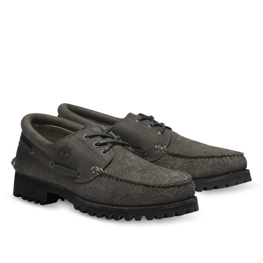 Timberland shoes - HANDSEWN BOAT SHOE - HANDSEWN BOAT SHOE - MD GREY FULL GRAIN 1
