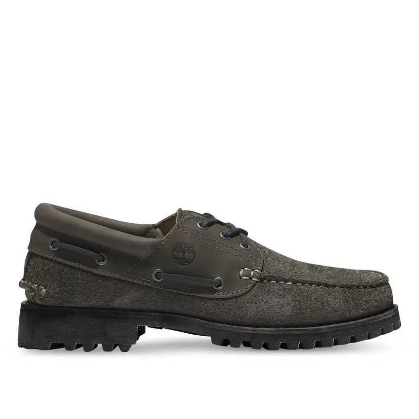 Timberland shoes - HANDSEWN BOAT SHOE - HANDSEWN BOAT SHOE - MD GREY FULL GRAIN 10