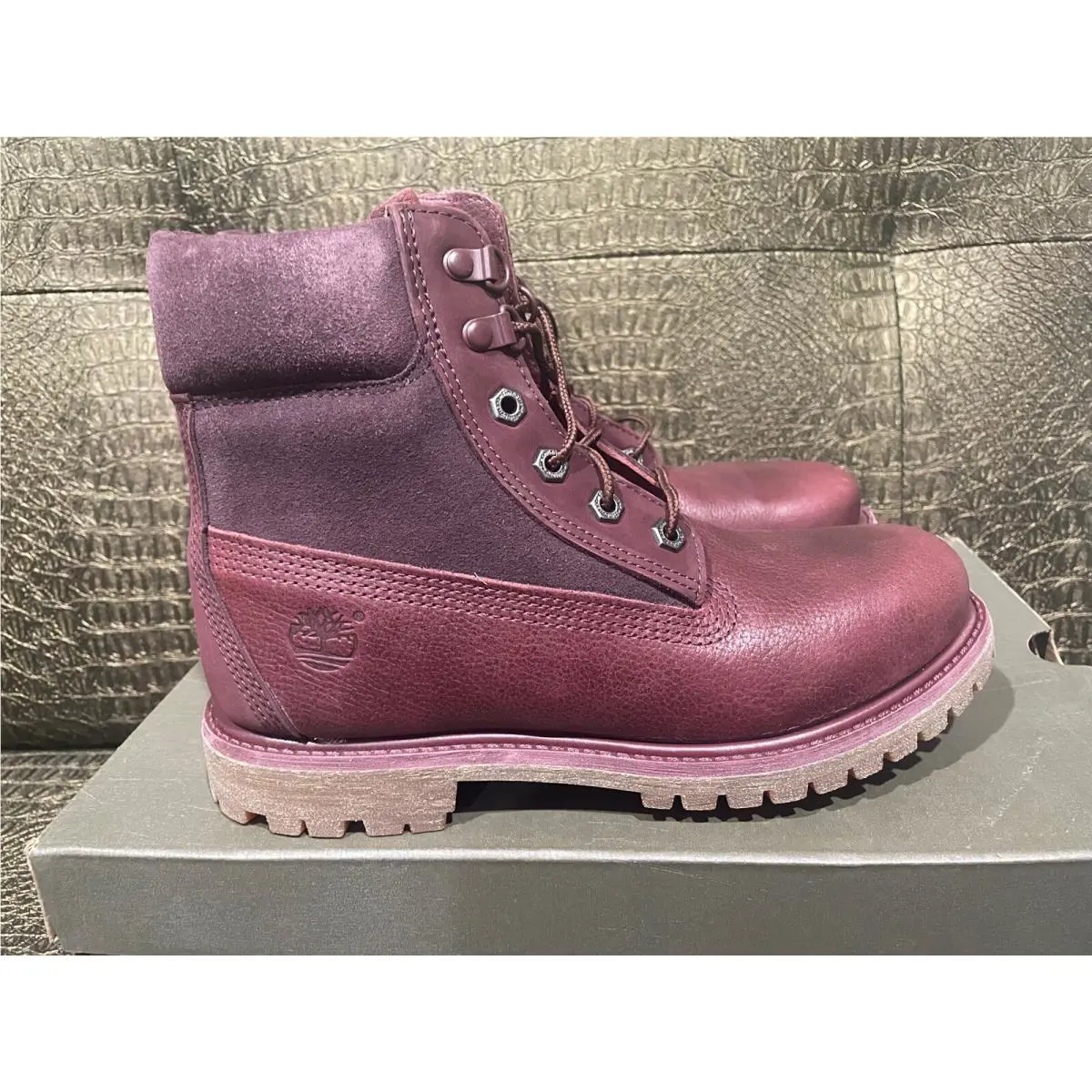 Timberland shoes - 6 -INCH PREMIUM TB 010361 - 713 - BURGUNDY 4