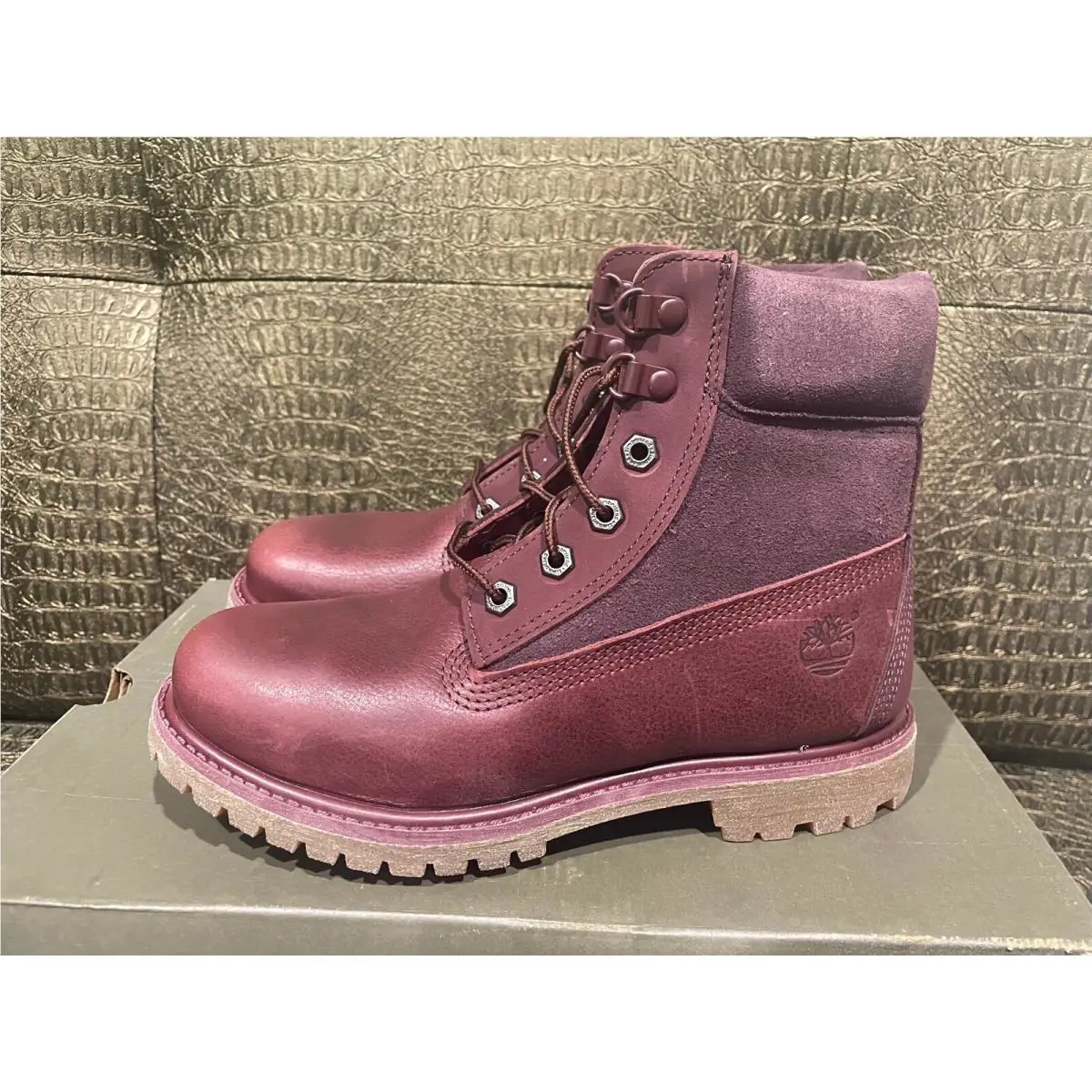 Timberland shoes - 6 -INCH PREMIUM TB 010361 - 713 - BURGUNDY 6