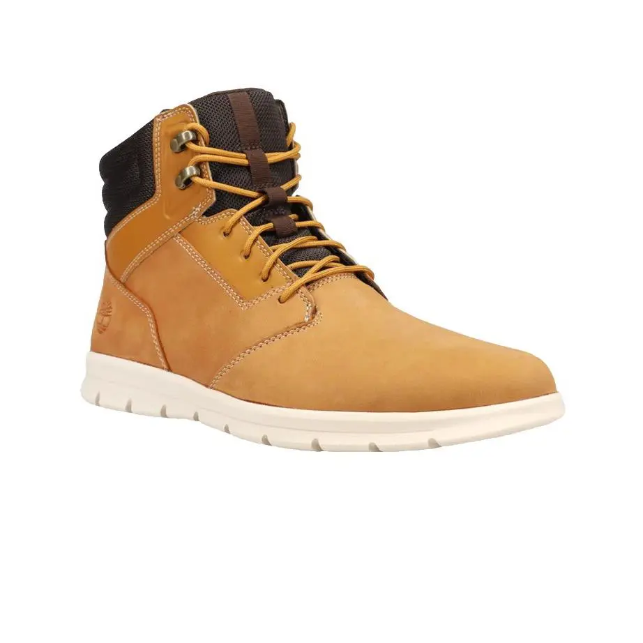 Mens Timberland Graydon Sneaker Boot Wheat Full Grain Leather TB0 A1OEA Size 8
