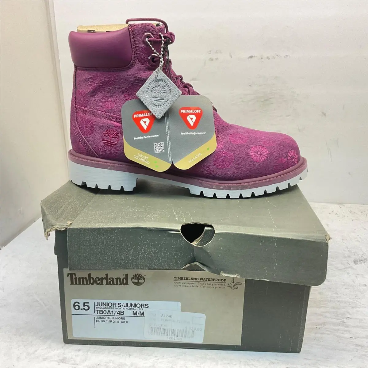 Timberland shoes - A174B - A174B - Magenta 6