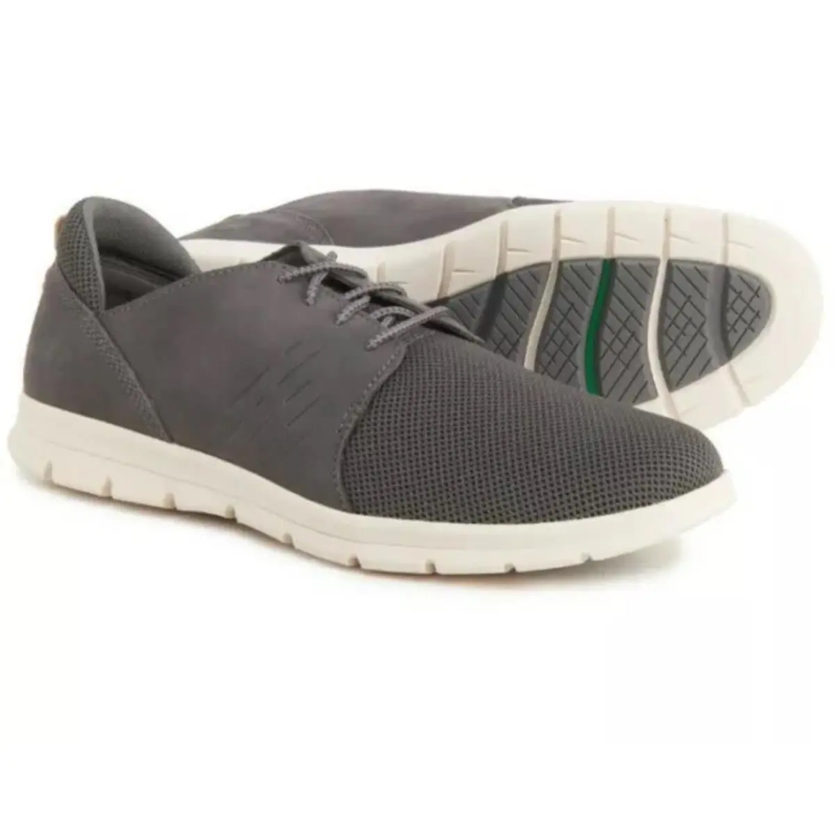 Timberland Graydon Low Oxford Medium Grey Nubuck Shoes Men`s Size 7.5 Men