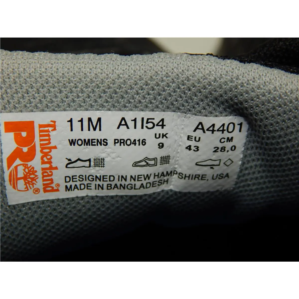Timberland shoes - A1I54 - A1I54 - Black (UPC: 191164140128) 7