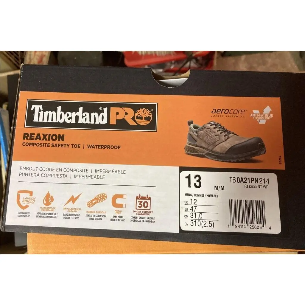 Timberland shoes - Reaxion NT WP - Reaxion - A21PN - Brown (UPC: 0194114256054) 3