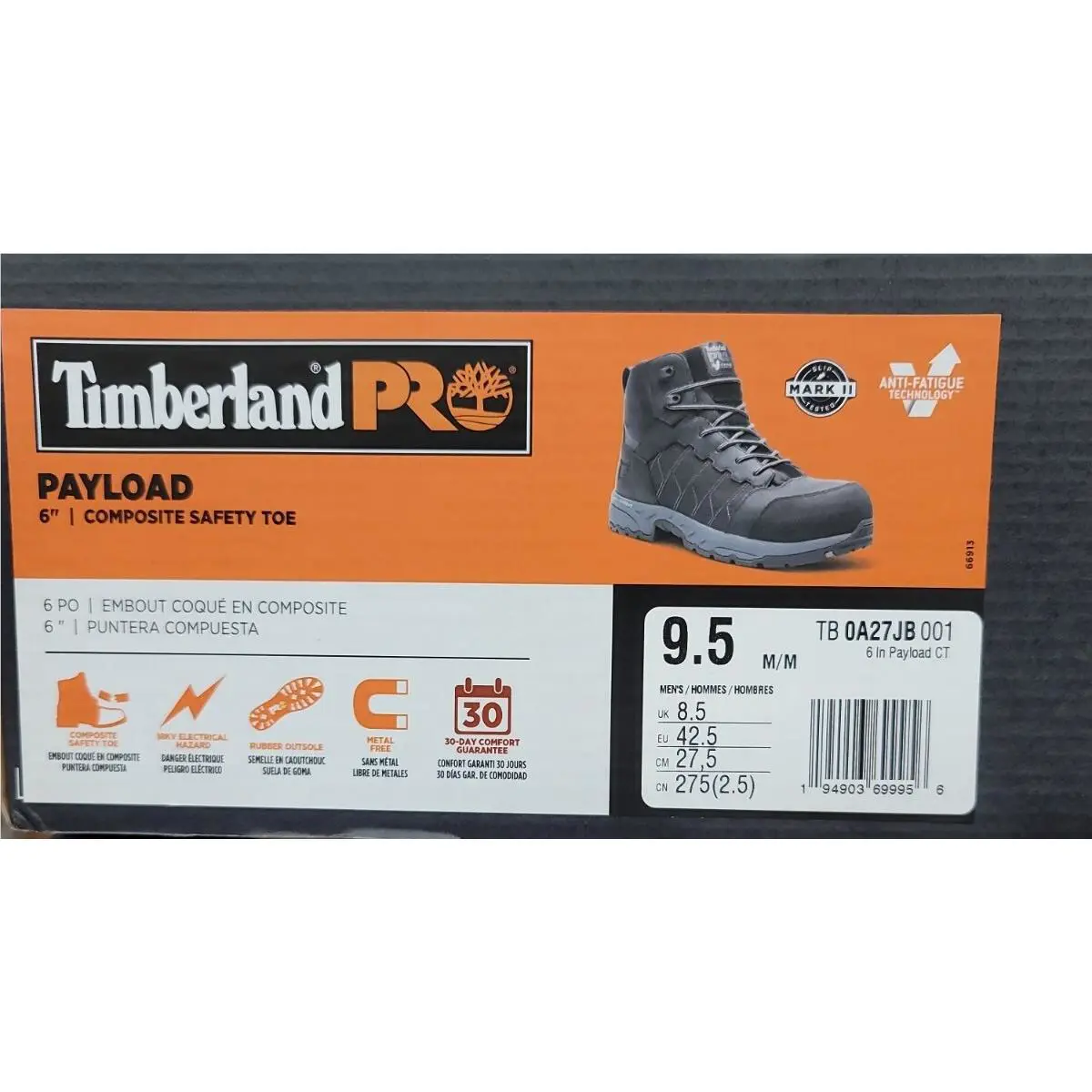 Timberland shoes - composite - composite - TB 0A27 JB 001 - Black (UPC: 194903699956) 2