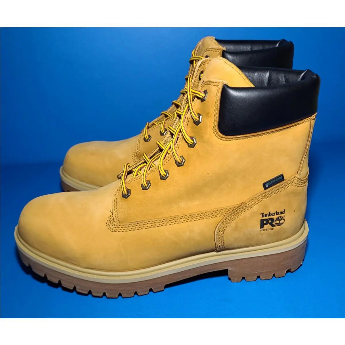 Timberland shoes - Timberland PRO - PRO - Wheat Nubuck Leather 4