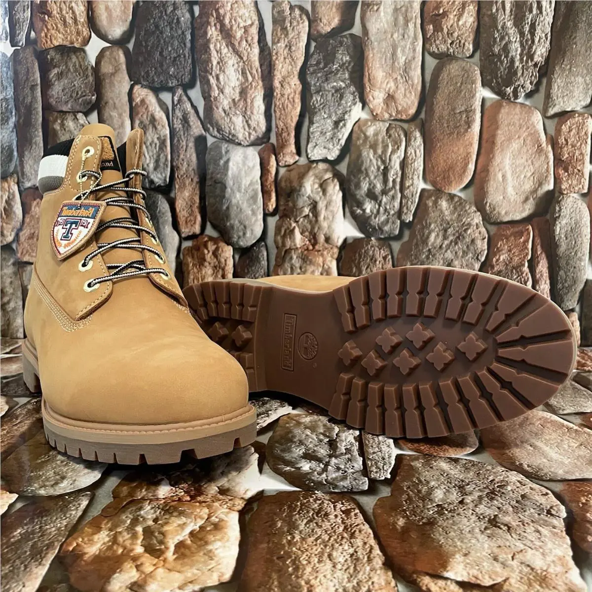 Timberland shoes - TIMBERLAND HERITAGE - HERITAGE - Wheat Nubuck W Black (UPC: 0195438086358) 8