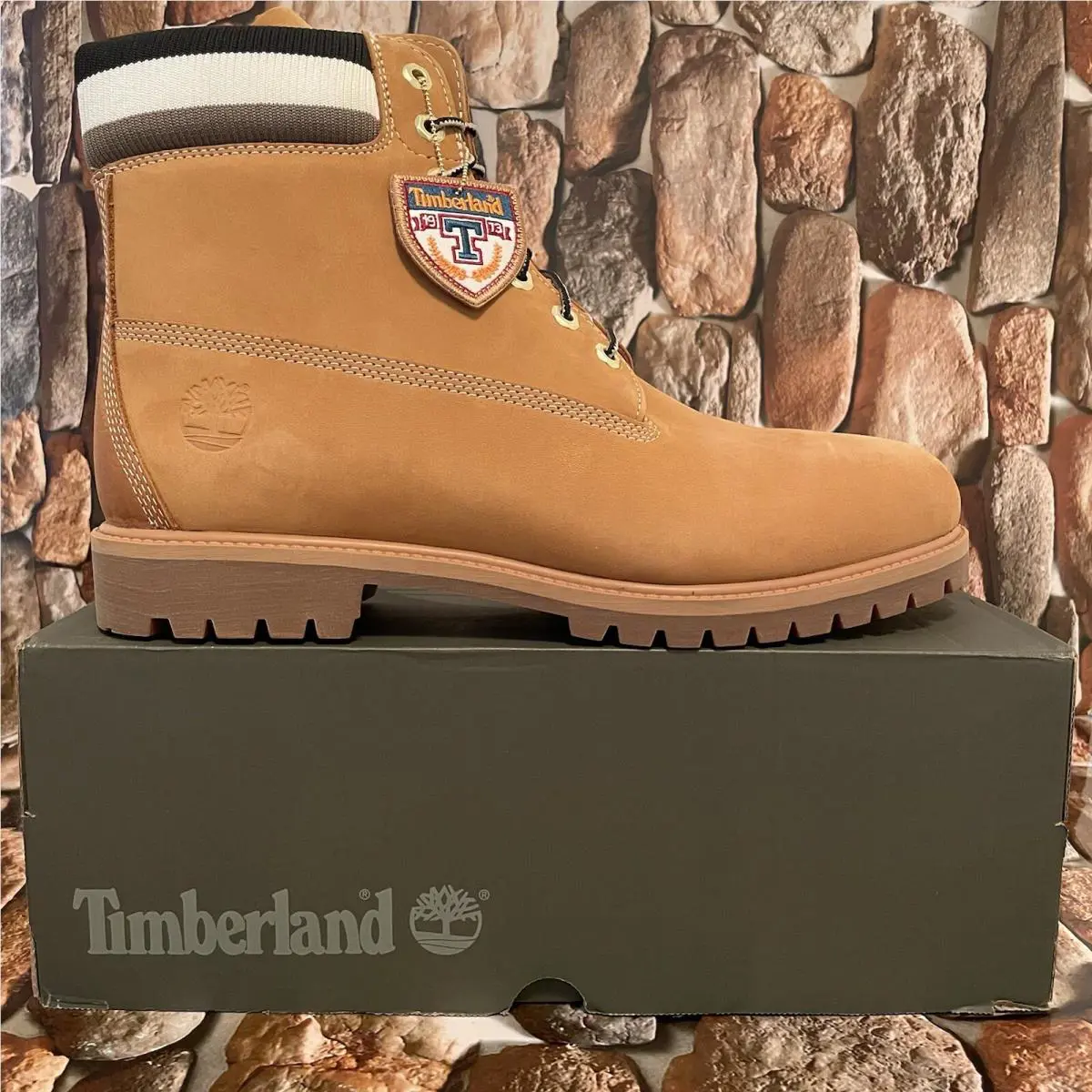 Timberland shoes - TIMBERLAND HERITAGE - HERITAGE - Wheat Nubuck W Black (UPC: 0195438086358) 0