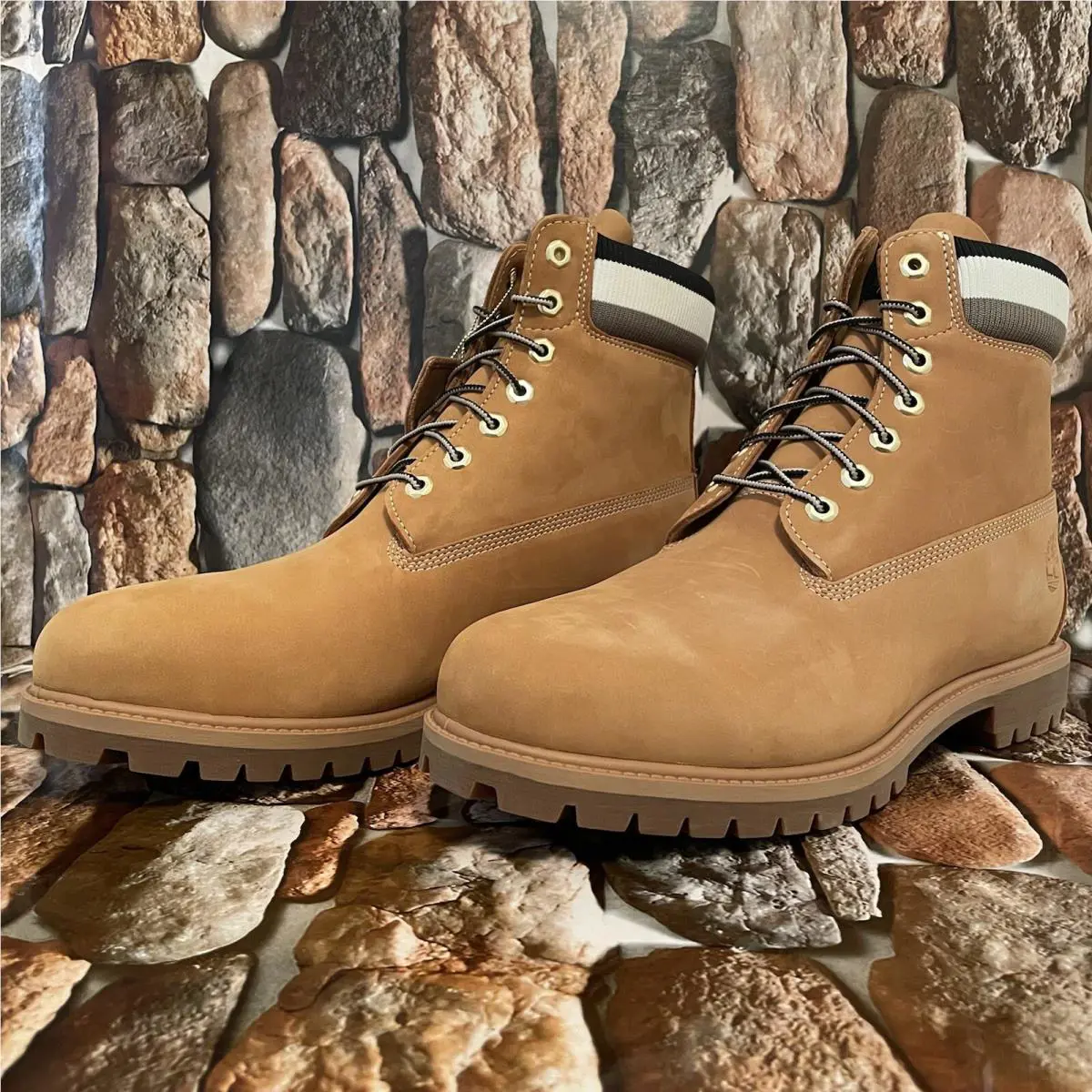 Timberland shoes - TIMBERLAND HERITAGE - HERITAGE - Wheat Nubuck W Black (UPC: 0195438086358) 5