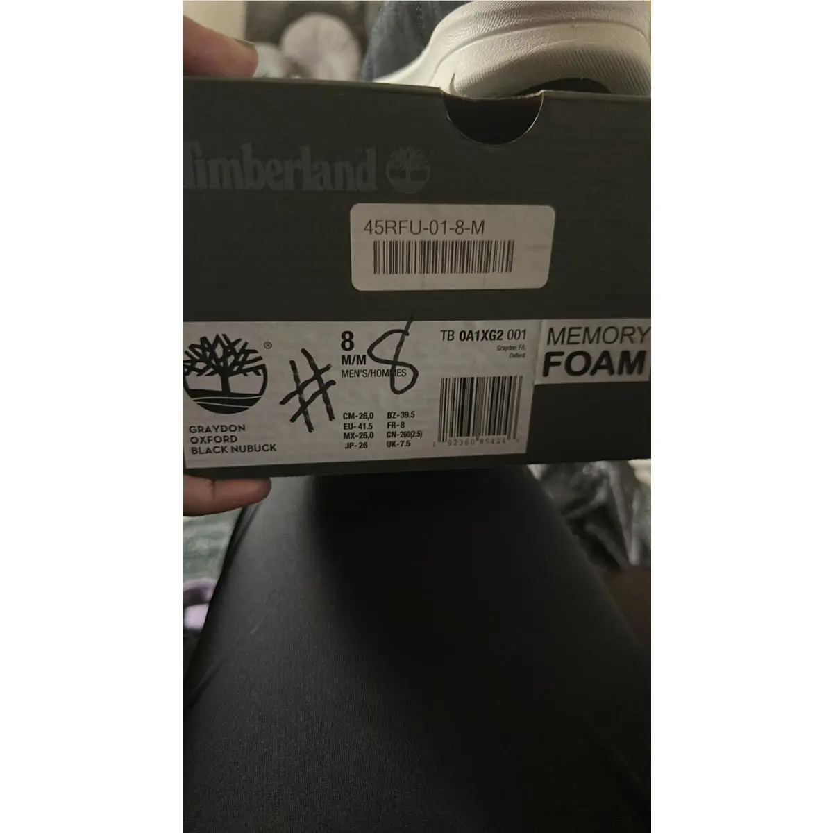 Timberland shoes - TIMBERLAND GRAYDON - GRAYDON - A1XG2 - Black (UPC: 192360854420) 0