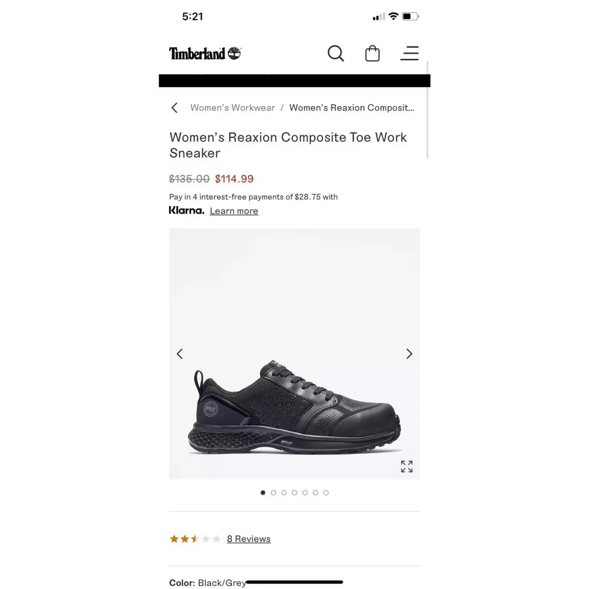 Timberland shoes - Black (UPC: 194114255699) 6