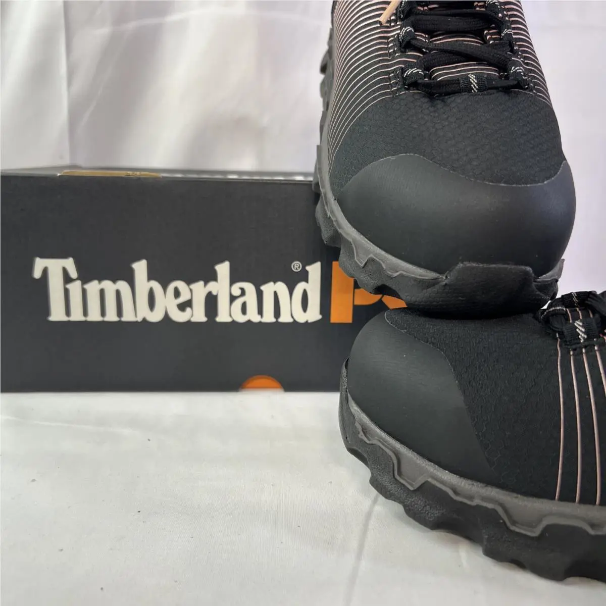 Timberland shoes - Timberland PRO Powertrain - PRO Powertrain - A1S66 - Black Ripstop Nylon/Rose Gold Print 5