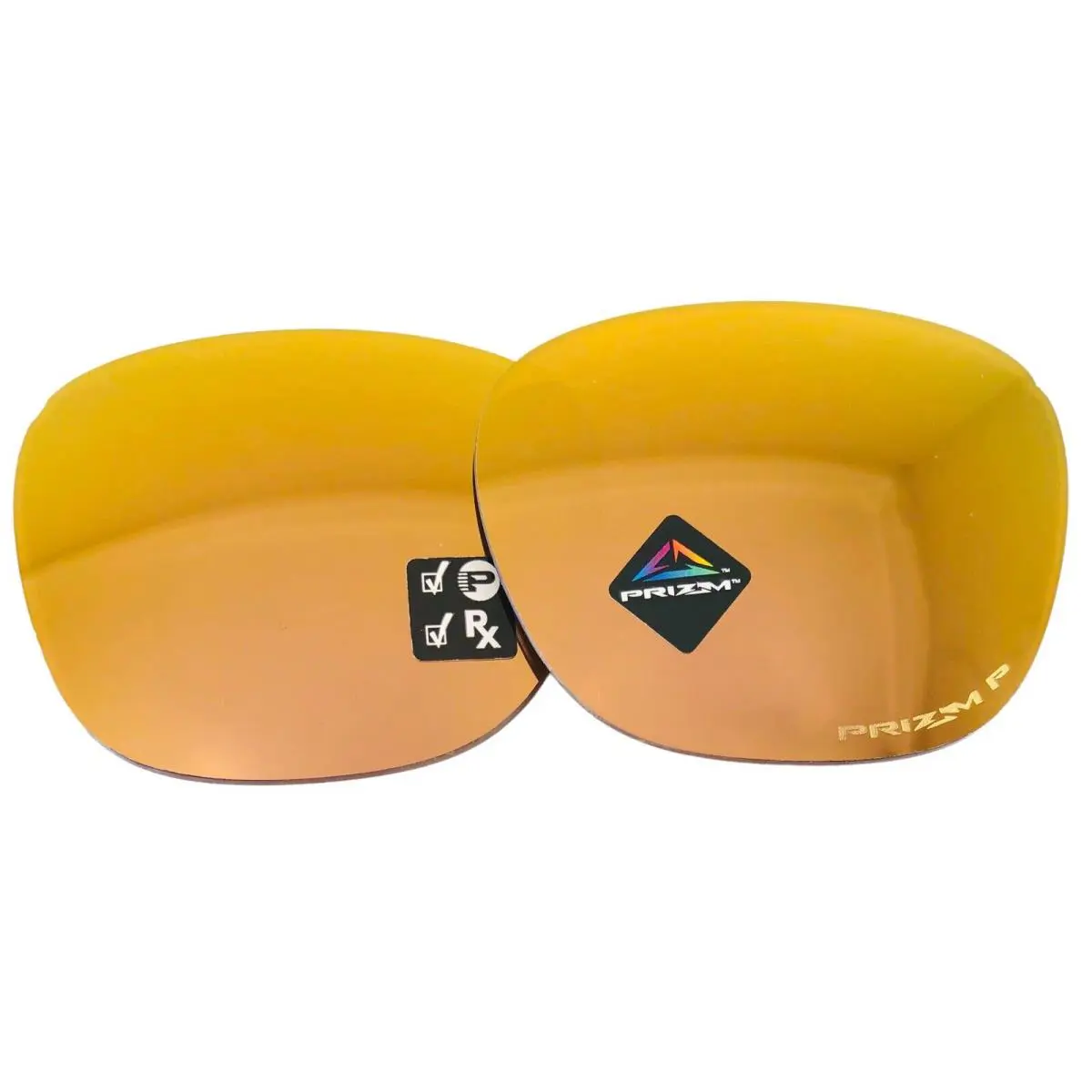 Ojector OO9018 Polarized Prizm Rose Gold Replacement Lenses 55 mm by Oakley