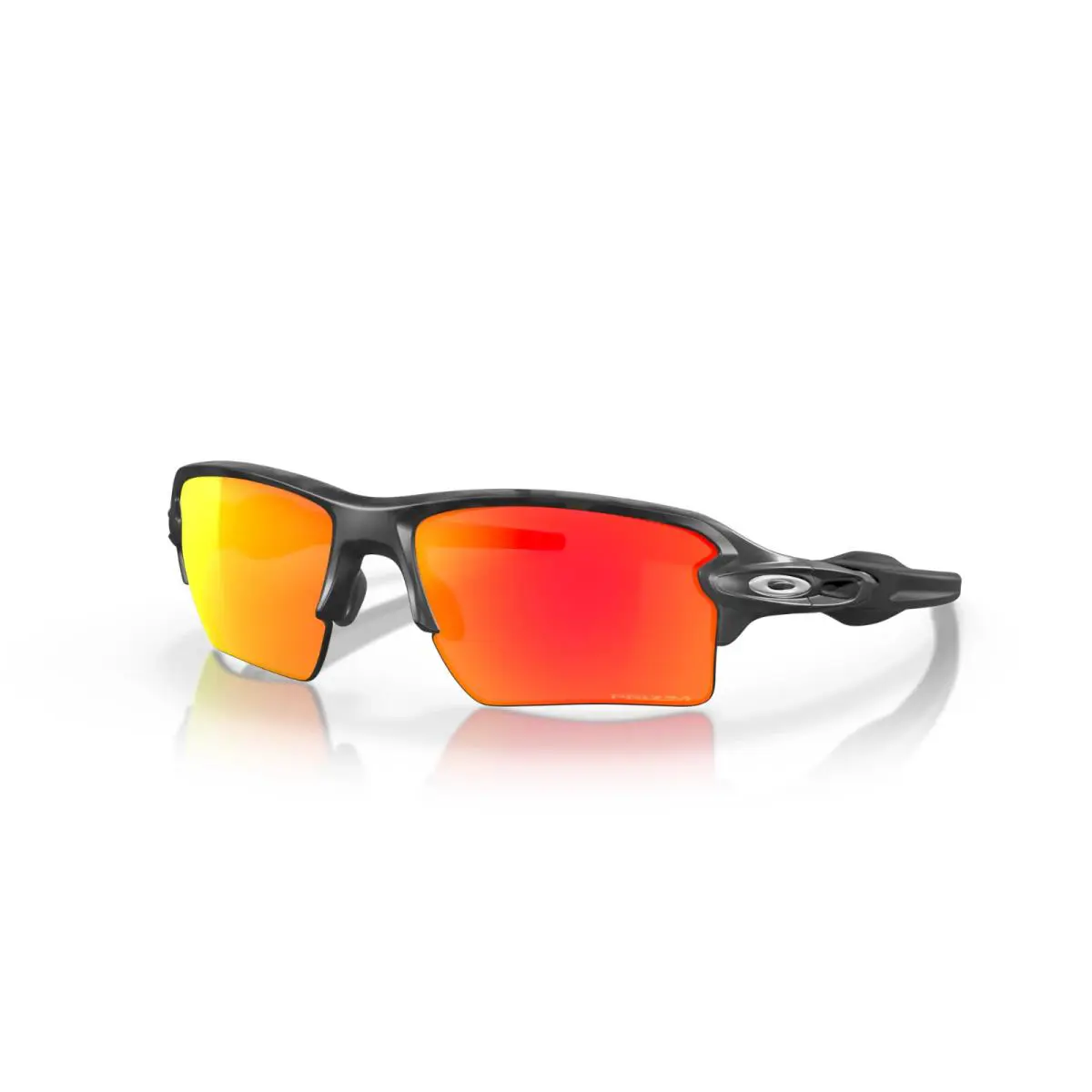 Flak 2.0 XL Sunglasses OO9188-8659 Black Camo Frame W/ Prizm Ruby Lens by Oakley
