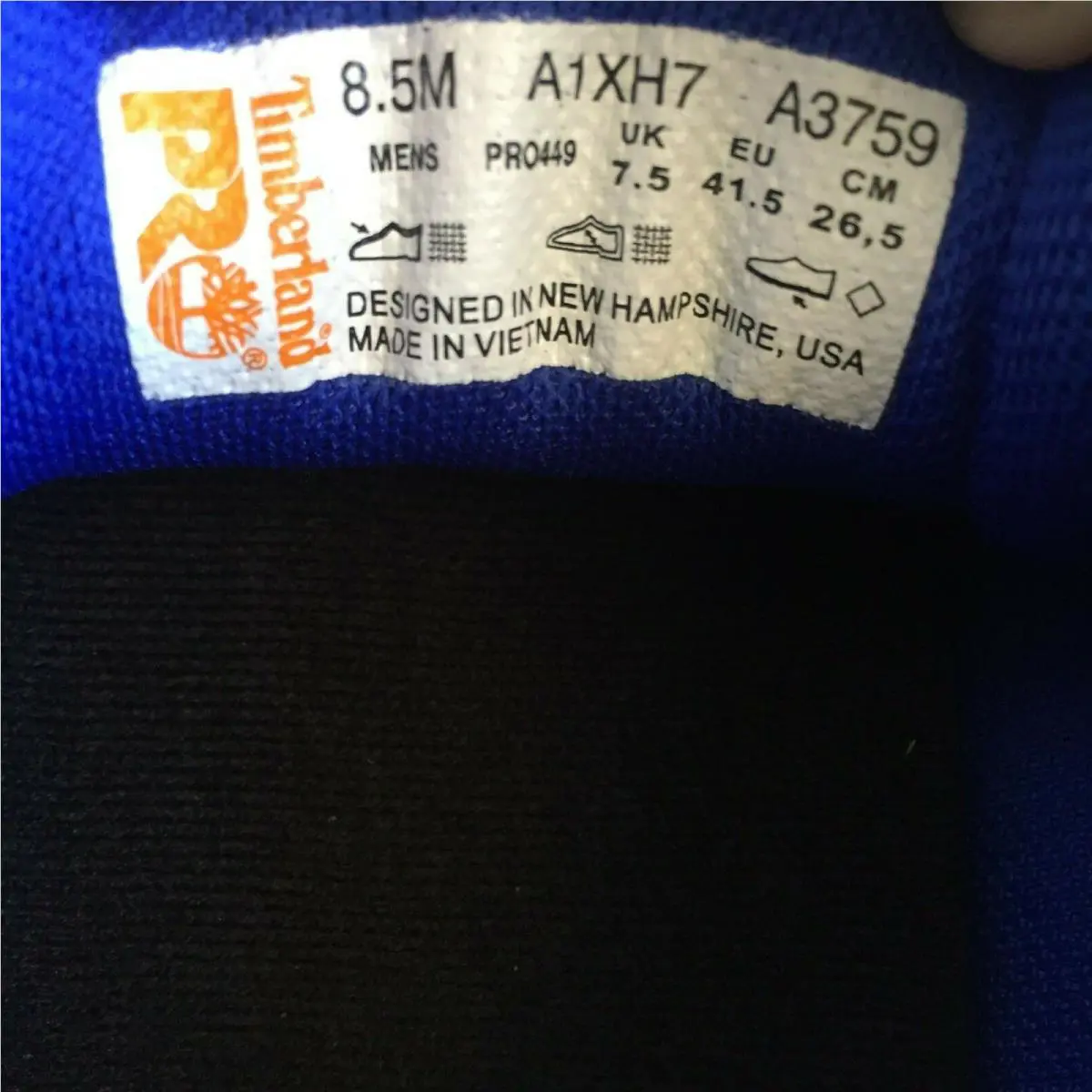 Timberland shoes - Timberland PRO - PRO - TB0A1XH7001 - Black/Blue 4