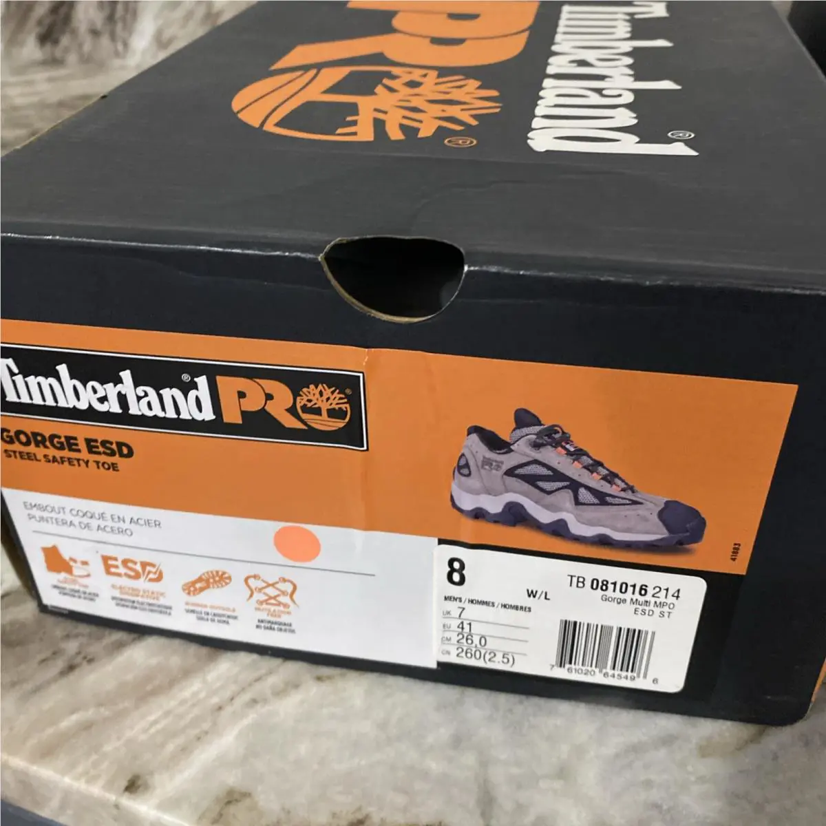 Timberland shoes - Timberland PRO Gorge MPO ESD - Brown 7
