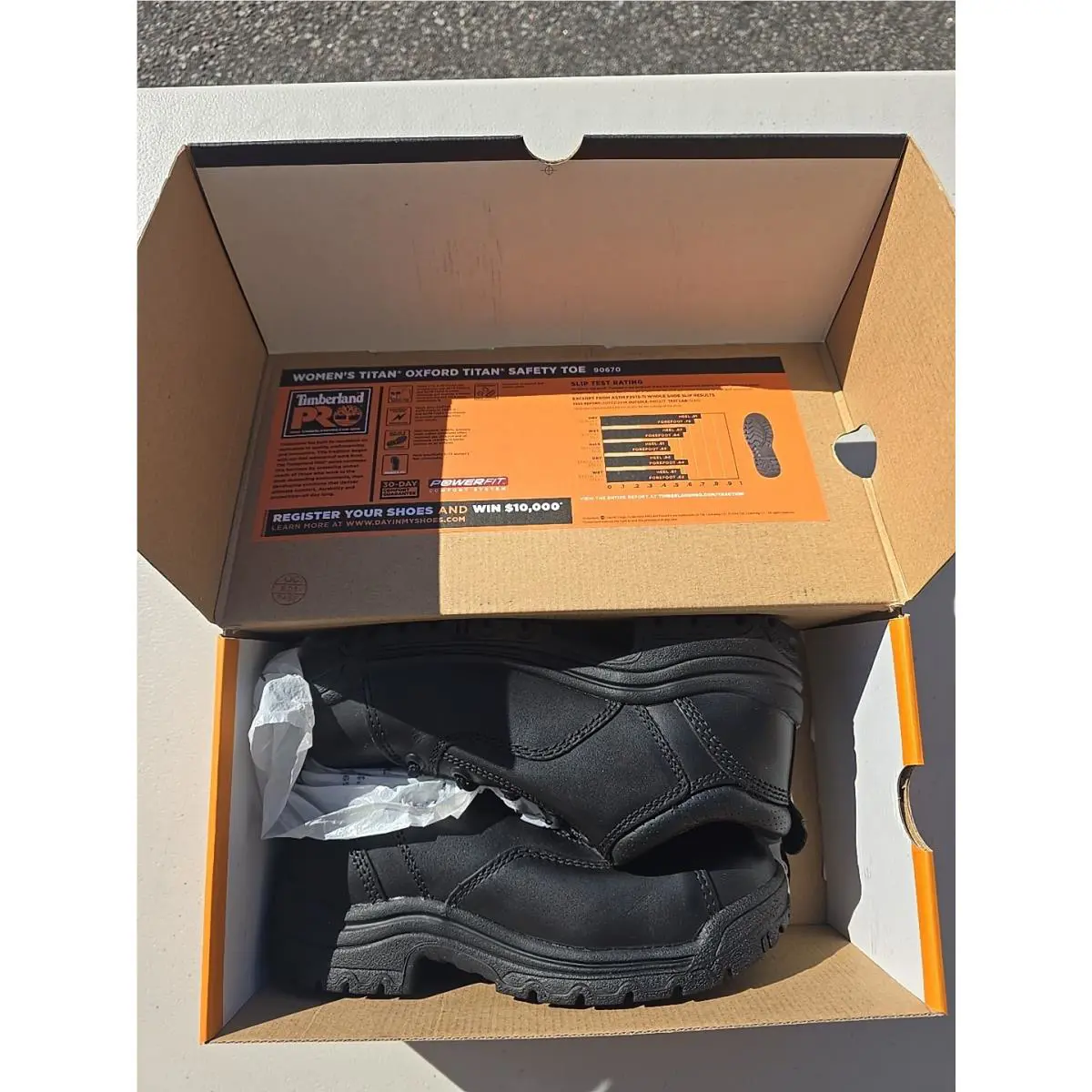 Timberland shoes - TiTAN Oxford - TiTAN Oxford - Black (UPC: 882763891695) 0