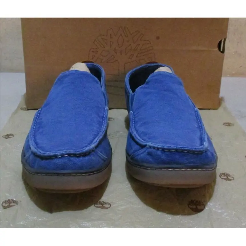 Timberland 5314A 13 M Soft Blue Canvas 6821