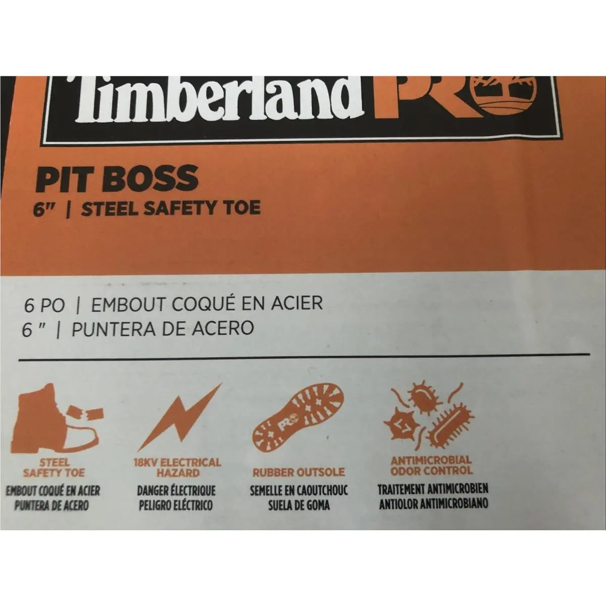 Timberland shoes - Timberland Pit Boss - Pit Boss - Brown (UPC: 657603106969) 5
