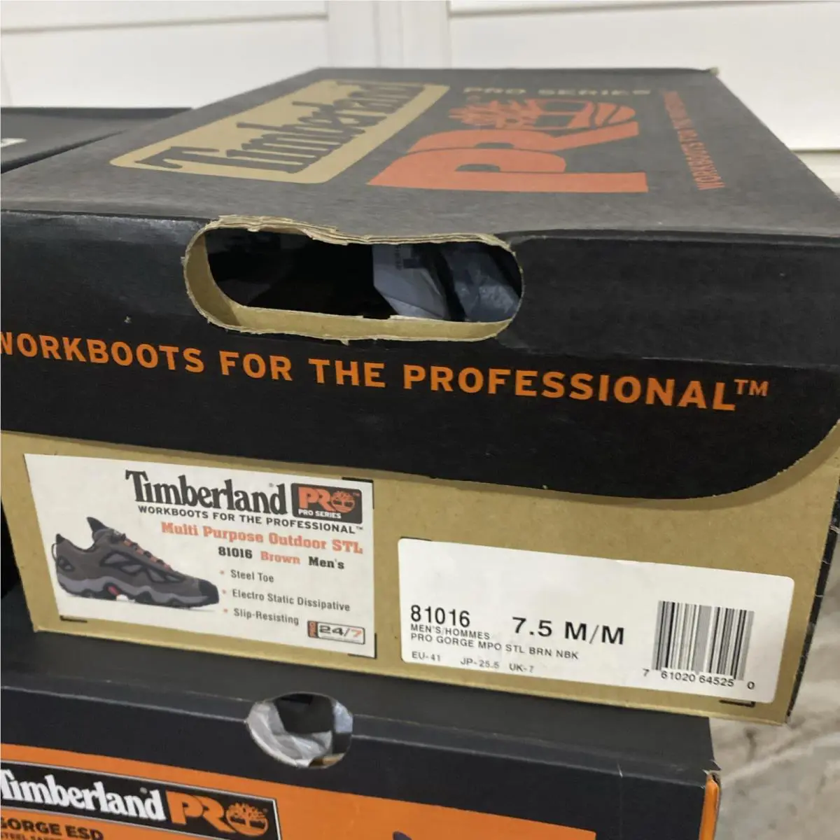 Timberland shoes - Timberland PRO Gorge MPO ESD - Brown 7