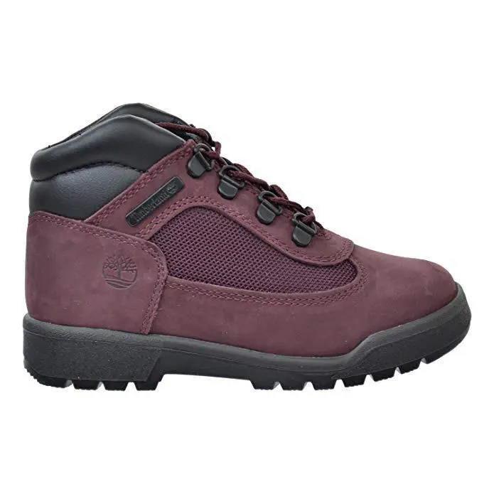 Timberland shoes - Field Boots - Field Boots - Burgundy On Black (UPC: 768372315541) 0