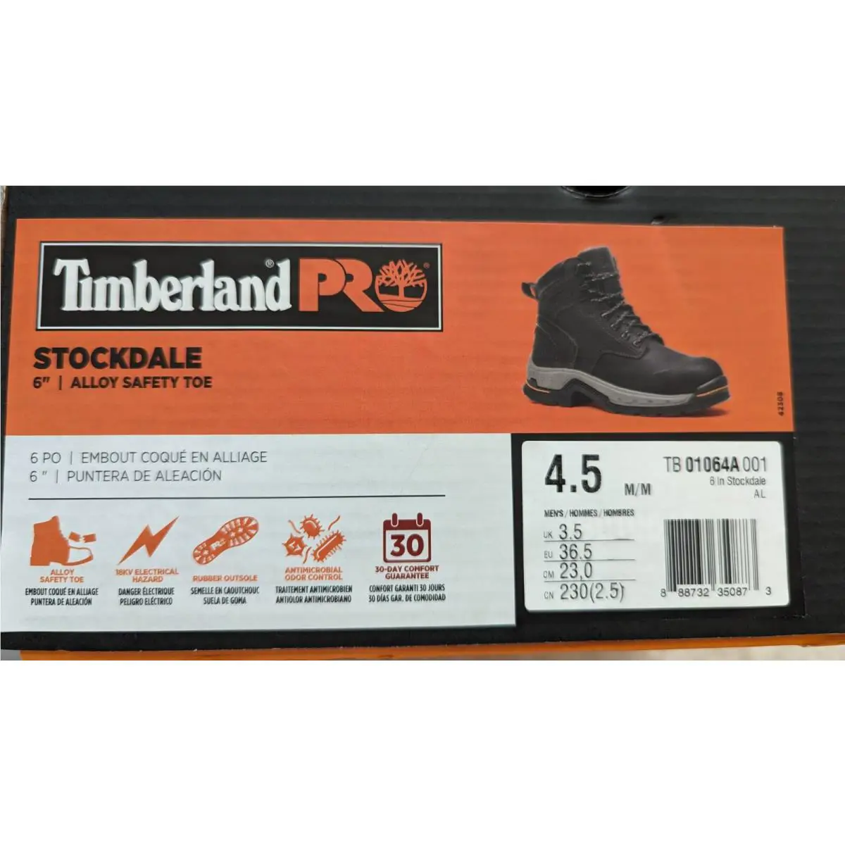 Timberland shoes - Timberland Pro Stockdale - Pro Stockdale - Black 22