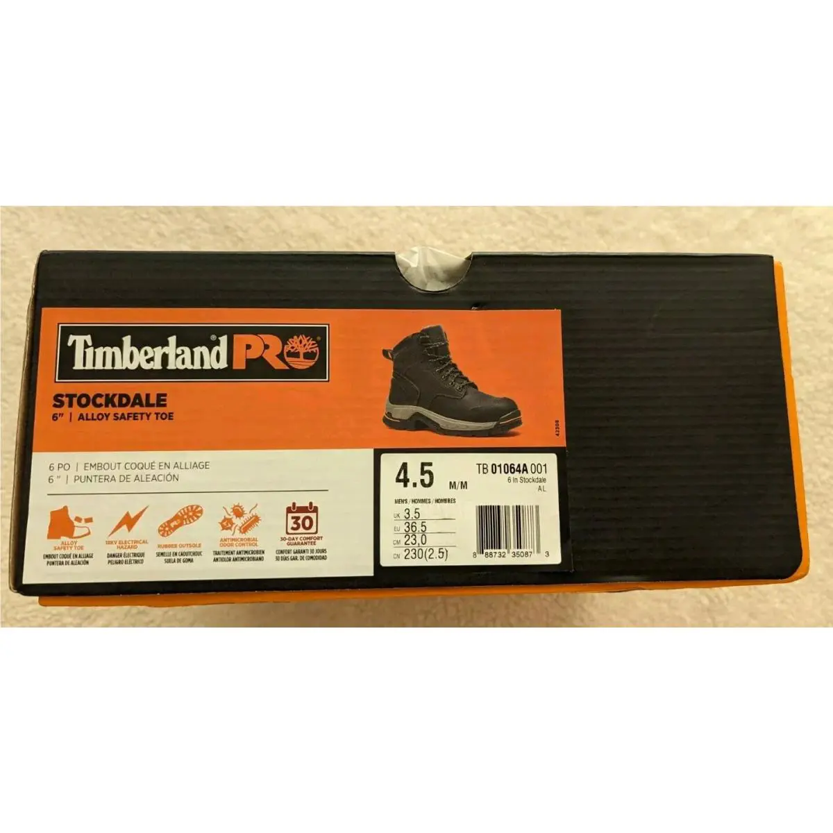 Timberland shoes - Timberland Pro Stockdale - Pro Stockdale - Black 4