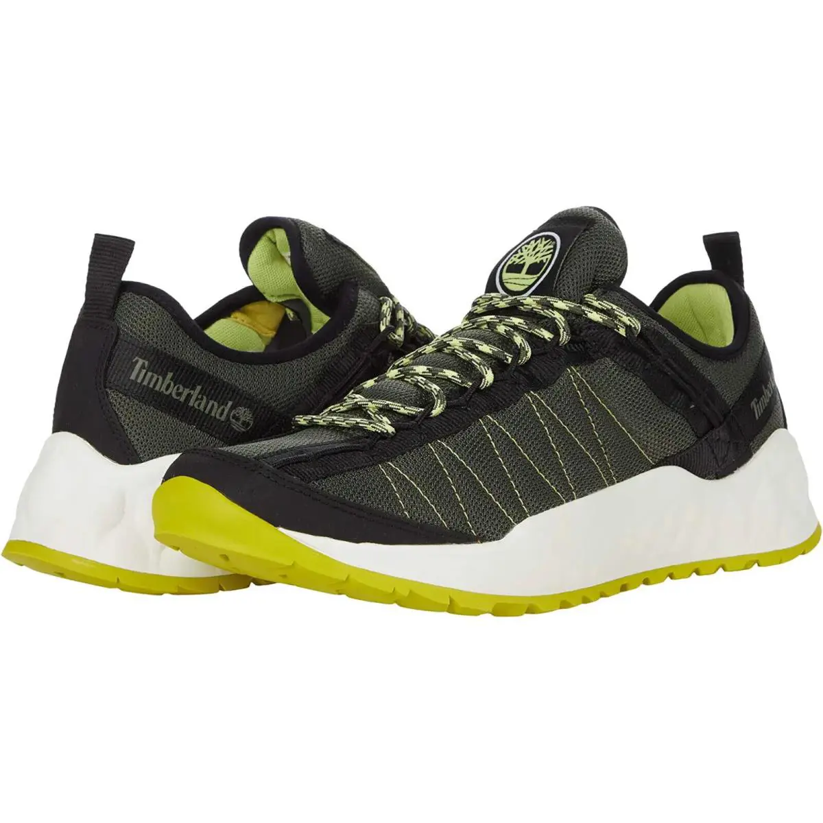 Timberland Z3663 Men s Green Stride Solar Wave Low-top Sneakers US 12 EU 46 - Green