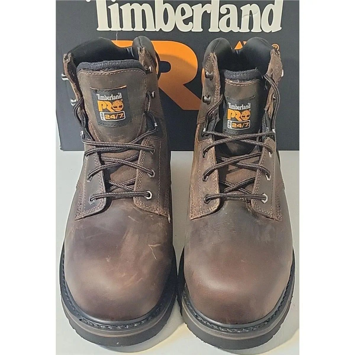 Timberland Pro Mens 14w 6 Pit Boss Steel Safety Toe Work Boots