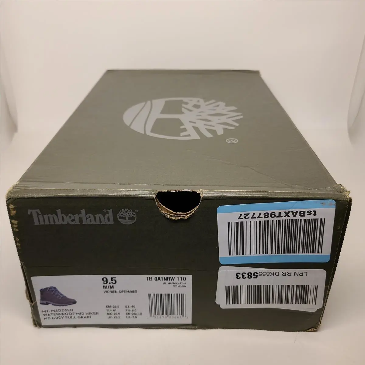 Timberland shoes - Mt Maddsen - Maddsen - Gray (UPC: 191479206618) 12