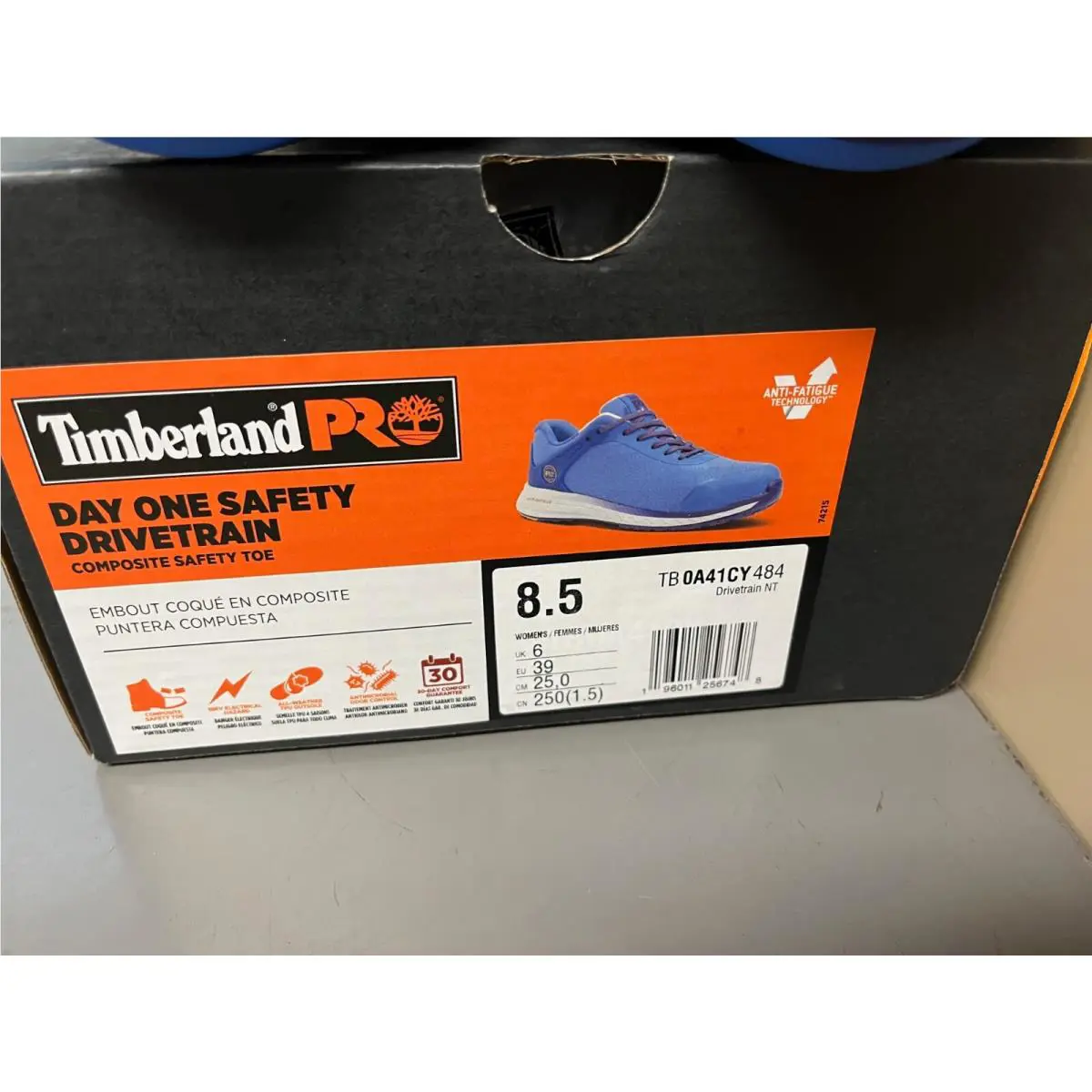 Timberland shoes - Timberland Pro Drivetrain - Pro Drivetrain - Blue (UPC: 196011256748) 4