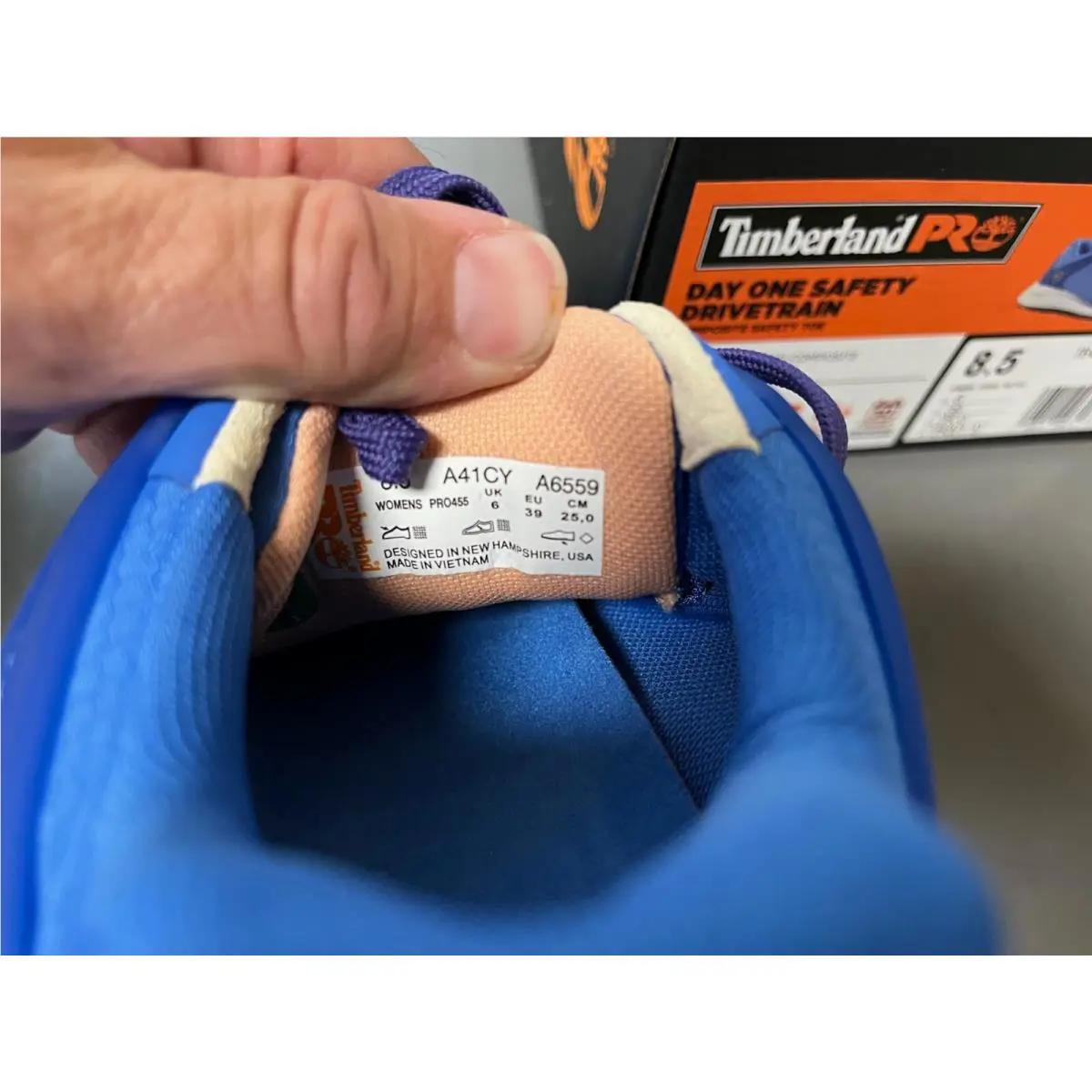 Timberland shoes - Timberland Pro Drivetrain - Pro Drivetrain - Blue (UPC: 196011256748) 5